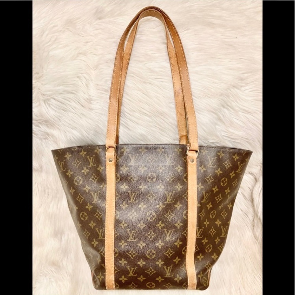Authentic Louis Vuitton Shopping Sac #9.9k NO 0925
